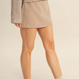 Everyday Skort- Taupe