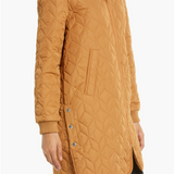 Quilted Coat - Cashew