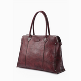 Soul Stud Satchel - Rusty Red