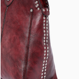 Soul Stud Satchel - Rusty Red