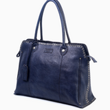 Soul Stud Satchel - Navy