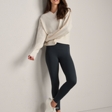 Westside V-Neck Sweater - Sand Stone