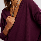 Latte Blues Thermal - Chocolate Grape