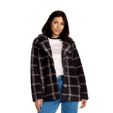 Polar Puff Jacket - Grey Tweed