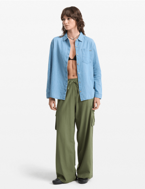 Lived In Button Up - Chambray