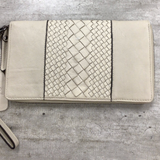 Adelina Leather Wallet - Ivory