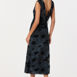 Tionne Dress - Teal Black