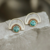 Yuma Stud Earrings - Turquoise