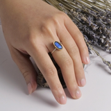 Sterling Silver Labradorite Ring