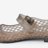 Vicky Jelly May Jane Flats - Smoke