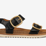 On The Double Sandal - Black