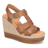 Rayleigh Wedge Sandal - Tan
