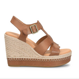 Rayleigh Wedge Sandal - Tan