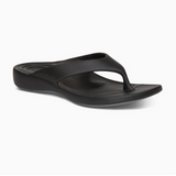 Maui Ortho Flips - Black or Pewter Gloss