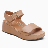 Ariel Platform Sandal - Nude