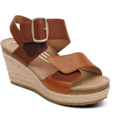 Ashley Wedge Sandal - Coffee Multi