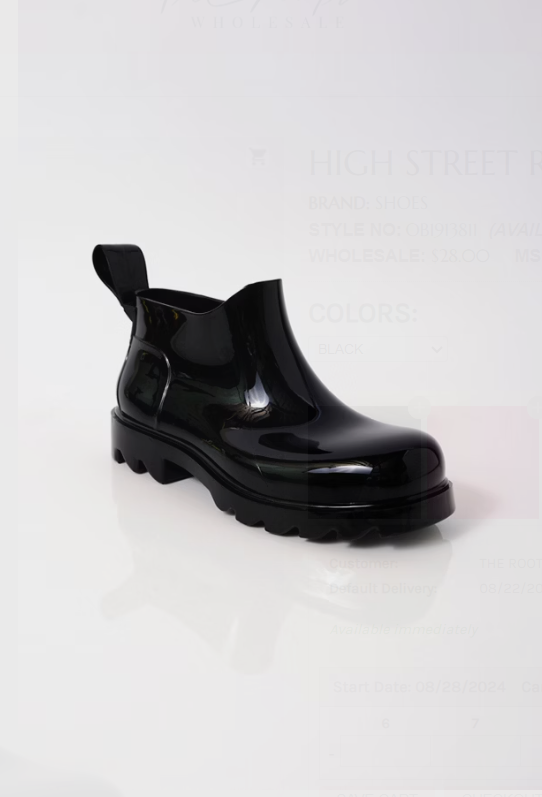 High Street Rain Boots