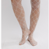 Ribbon Chain Tights
