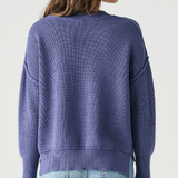 Drop Shoulder Mockneck Sweater