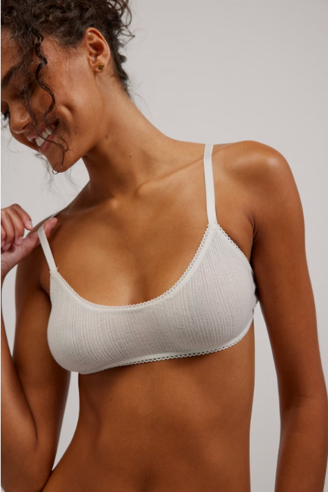 Pointelle Bralette