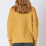 Mock Neck Sweater - Ochre