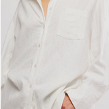 Sabine Tailored Shirt - Parchment
