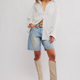 Sabine Tailored Shirt - Parchment