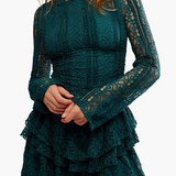Tabby Lace Mini Dress - Seamoss