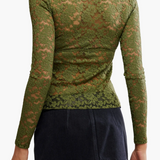 All Day Lace Long Sleeve Top