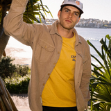 Lazy Boy Cord Shirt - Taupe