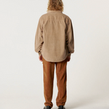 Lazy Boy Cord Shirt - Taupe