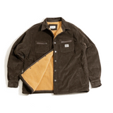 Zipped Cord Overshirt - Phantom