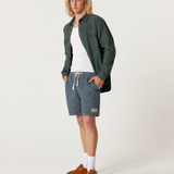 All Day Canvas Short - Blue