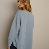 Sweaters DreamGlow Pullover Top - Deep Sage Green