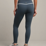 Instinct Contrast Leggings - Blue Granite