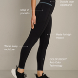 Leggings Instinct Contrast Leggings - Black/Granite
