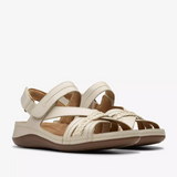 Cecily Strap Sandals - Ivory
