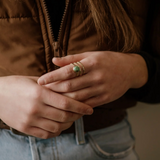 Strata Ring - Turquoise