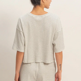 Relaxed Shorts Set - Cream/Black
