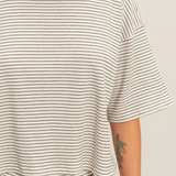 Relaxed Shorts Set - Cream/Black