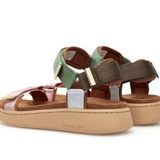 Line Sandal - Algae Multi