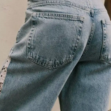 Paperdoll Crochet Wide Leg Jeans