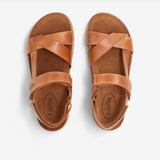 Sideways Sandal - Caramel