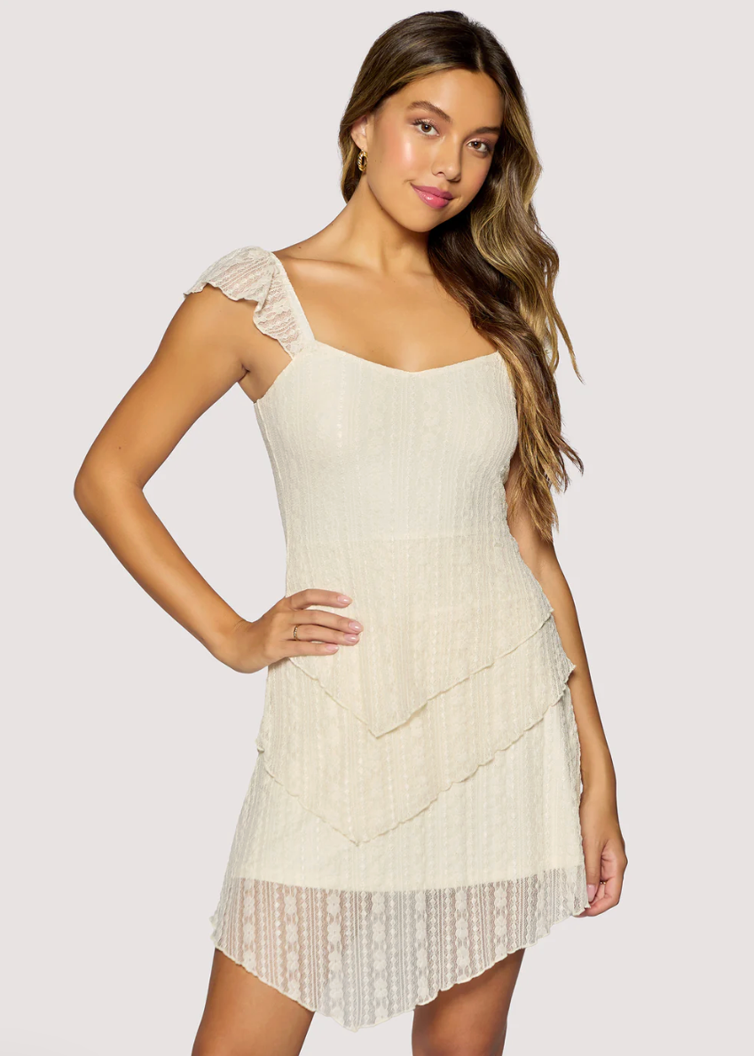 Camilla Mini Dress - Ivory