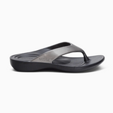 Maui Ortho Flips - Black or Pewter Gloss