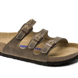 Florida Leather Sandal - Tobacco Brown