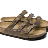 Florida Leather Sandal - Tobacco Brown