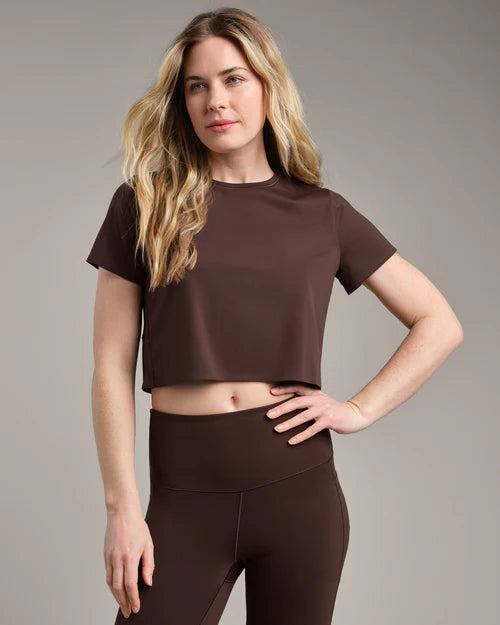 Serene Cropped Tee