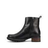 Uptown Leather Boot - Black