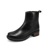 Uptown Leather Boot - Black